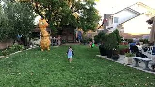 Thumbnail:     I Dressed as a Giraffe for the Family kiddos! 😂🦒 #giraffe #giraffevideo 