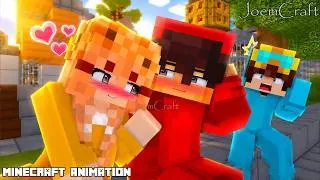 Thumbnail: MIA & CASH GET FLIRTY… NICO GETS JEALOUS! 😳| FLIRT BY NEFFEX - Minecraft Animation