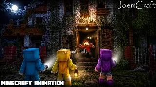 Thumbnail: CASH, NICO, MIA & ZOEY WERE NEVER SUPPOSED TO FIND THIS PLACE 💀 | EP 1 - Minecraft Animation