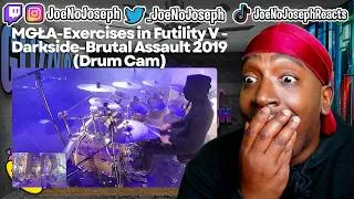 Thumbnail: Reaction To MGŁA-Exercises in Futility V -Darkside-Brutal Assault 2019 (Drum Cam)