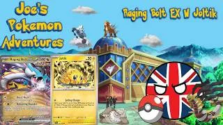 Thumbnail: Raging Bolt EX W Joltik. Showcasing my decklist. Pokémon Trading Card Game