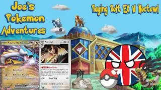Thumbnail: Raging Bolt EX W Noctowl. Showcasing my decklist. Pokémon Trading Card Game