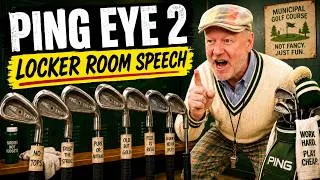Thumbnail: Locker Room Speech to My Ping Eye 2 Irons - #golf #comedy