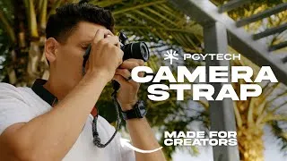Thumbnail: The Camera Strap you need as a Creator | PGYTECH Shoulder Strap & Accessories Review