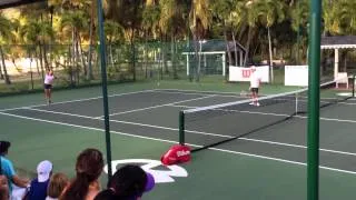 Thumbnail: Johan & Daga Kriek vs Tracy Austin & Taylor Dent - Curtain