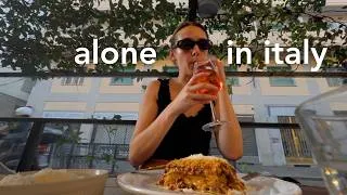 Thumbnail: alone in italy | dining solo, working remotely & enjoying my own company