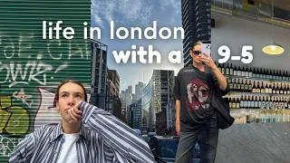 Thumbnail: living and working in london | doing the things I don't feel like doing to feel better