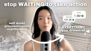 Thumbnail: let’s start taking our goals seriously 🌱 how to ACTUALLY achieve your goals & the KEY to get STARTED