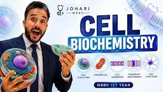 Thumbnail: Cell Biochemistry | Cell Structure, Organelles, Cell Membrane, Transport Mechanisms & Cell Functions