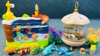 Thumbnail: Satisfied unpacking, mechanical fish, magnetic fish, aquarium fishing set, fish tank toy ASMR