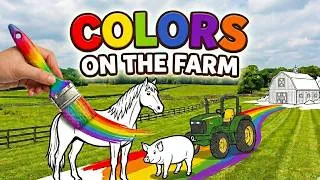 Thumbnail: Every Color on the Farm! Learning Colors For Kids | John Deere Kids