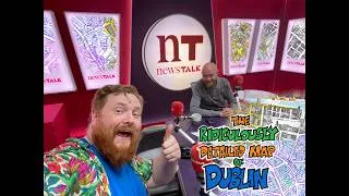 Thumbnail: Newstalk Interview with Sean Moncrieff about The Ridiculously Detailed Map of Dublin!