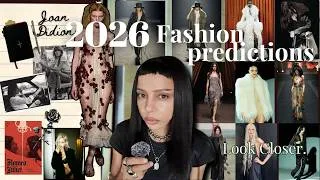 Thumbnail: My 2026 Fashion Trend Predictions : Are We Actually Behind?