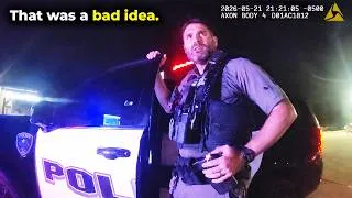 Thumbnail: Cop's "Tactic" Gets Exposed After an INSANE Stop!