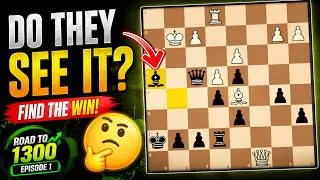 Thumbnail: Kiss Of Death, Chess Road To 1300 ELO🏋️‍♀️♟ - Episode 1 | 1196 To 1204 ELO