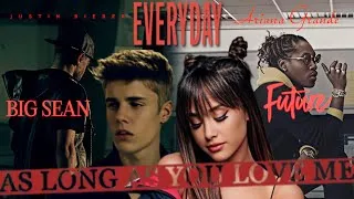 Thumbnail: Justin Bieber ft. Big Sean vs Ariana Grande ft. Future - As Long As You Love Everyday (Mashup Video)
