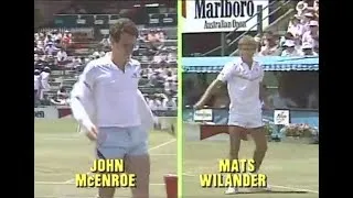 Thumbnail: Mats Wilander vs John McEnroe SF - Australian Open 1983