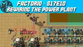 Thumbnail: Factorio - S17E10 - Rewiring the Power Plant