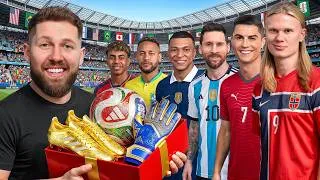 Thumbnail: I Surprised World Cup Footballers with Custom Gifts