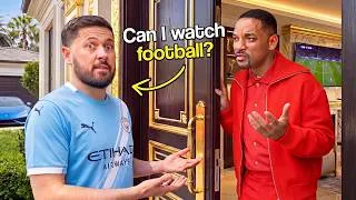Thumbnail: Asking Celebrities To Watch Football in THEIR Home