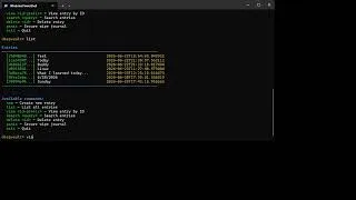 Thumbnail: DeepVault - Encrypted Command-Line Journal Application