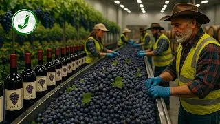 Thumbnail: How Wine Is Made - How U.S. Farmers Harvest and Process Millions of Grapes Each Year