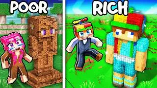 Thumbnail: POOR vs RICH STATUE Build Challenge!