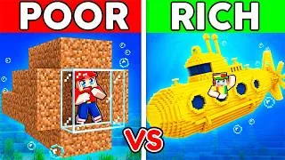 Thumbnail: POOR vs RICH SUBMARINE Build Battle in Minecraft!
