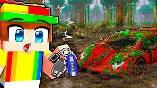 Thumbnail: We Found an ABANDONED CAR in Minecraft…