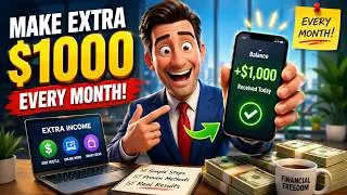 Thumbnail: How To Make  An Extra $1,000 Every Month  