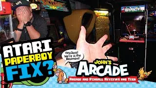 Thumbnail: Atari Paperboy Arcade Repair - Fuse block, new connectors, AR-III resistor, and molex connector