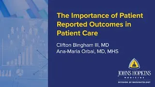Thumbnail: The Importance of Patient Reported Outcomes in Clinical Care | ACR 2024