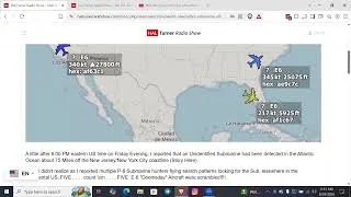 Thumbnail: Russian Sub Spotted off NYC, US Launches 5 Doomsday Planes in Response