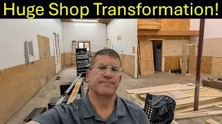 Thumbnail: Full Shop transformation/remodel in 20 minutes!