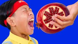Thumbnail: Learn Colors with Fruits Song | Nursery Rhymes & Kids Songs