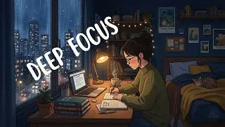 Thumbnail: 3 Hours of Deep Focus Lo-Fi 🌙 Night Study Music | Calm Beats for Reading, Coding & Relaxing