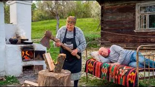 Thumbnail: Simple living in the countryside | Gardening tips and traditional cooking.asmr