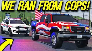 Thumbnail: We Ran Away From Cops In A Roleplay Session! (Young Street, Ontario Roblox)