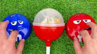 Thumbnail: ASMR Most Popular Candy | Giant Rainbow Lollipop & Chocolate M&M’s | Satisfying Eating Sounds