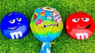 Thumbnail: ASMR Most Popular Candy | Giant Rainbow Lollipop & Chocolate M&M’s | Satisfying Eating Sounds