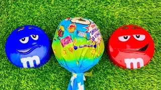 Thumbnail: ASMR Most Popular Candy | Giant Rainbow Lollipop & Chocolate M&M’s | Satisfying Eating Sounds
