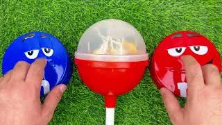Thumbnail: ASMR Most Popular Candy | Giant Rainbow Lollipop & Chocolate M&M’s | Satisfying Eating Sounds