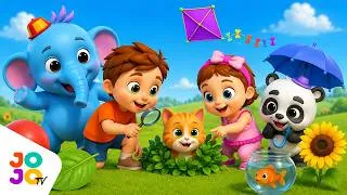 Thumbnail: Finding Bingo! Learn Colors & Object Names with Bingo the Kitten! 🐱🌈 Fun Toddler Learning Adventure