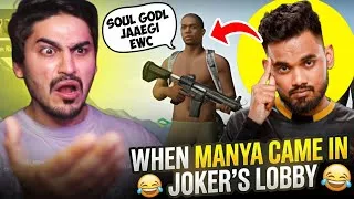 Thumbnail: WHEN MANYA JOINS JOKER KI LOBBY😂 *FUNNY HIGHLIGHT!🤣
