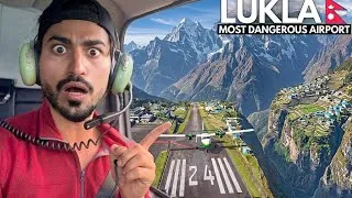 Thumbnail: The World’s Most Dangerous Airport 🤯 Lukla, Nepal