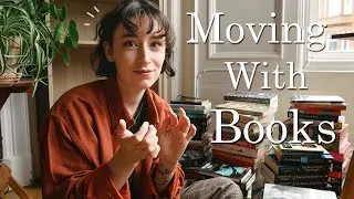 Thumbnail: I moved to Scotland with my books 📦*spoiler alert* they don't fit.