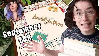 Thumbnail: I recreated Bookopoly as a video game 🎲 September TBR  #bookoplathon 2022 ✨