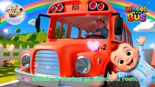 Thumbnail: 🚍 [3 MINUTE LOOP] Wheels on the Bus Sound Variations Remix 🎶 | Fun Music Versions | JollyMixKidsTv