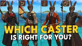 Thumbnail: Comparing All Casters in FFXIV Dawntrail - Job Picking Guide