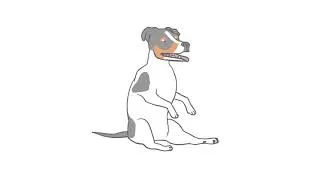 Thumbnail: dog sittin